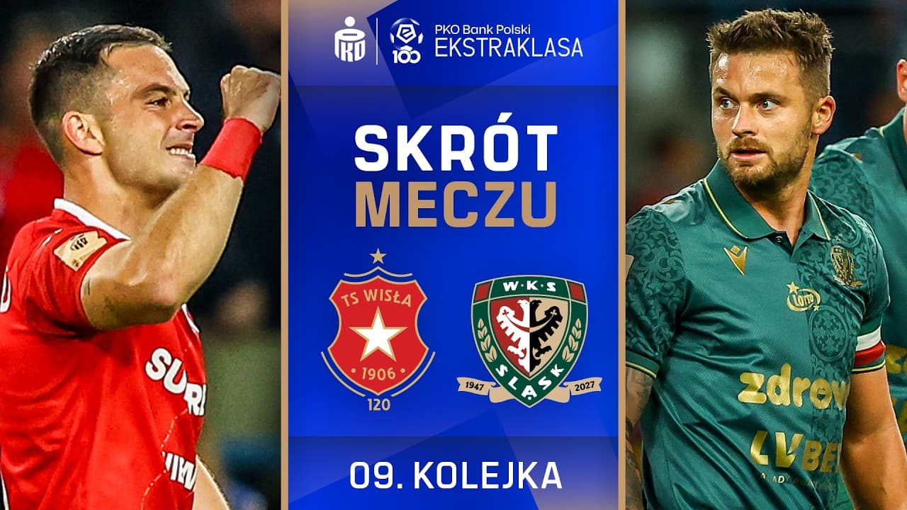 Wisła Kraków - Śląsk Wrocław | SKRÓT | Wow! Co za końcówka | Ekstraklasa 2026/27 thumbnail