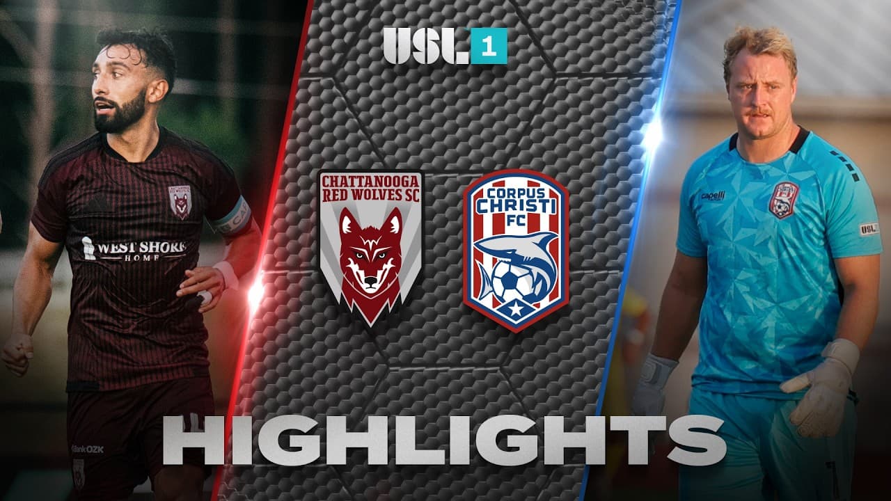 10.3.2026 | Chattanooga Red Wolves SC vs. Corpus Christi - USL League One Game Highlights thumbnail