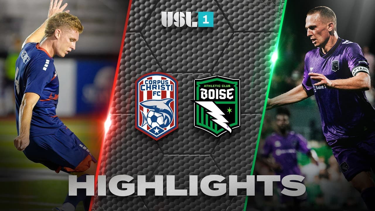 9.26.2026 | Corpus Christi vs. Athletic Club Boise - USL League One Game Highlights thumbnail