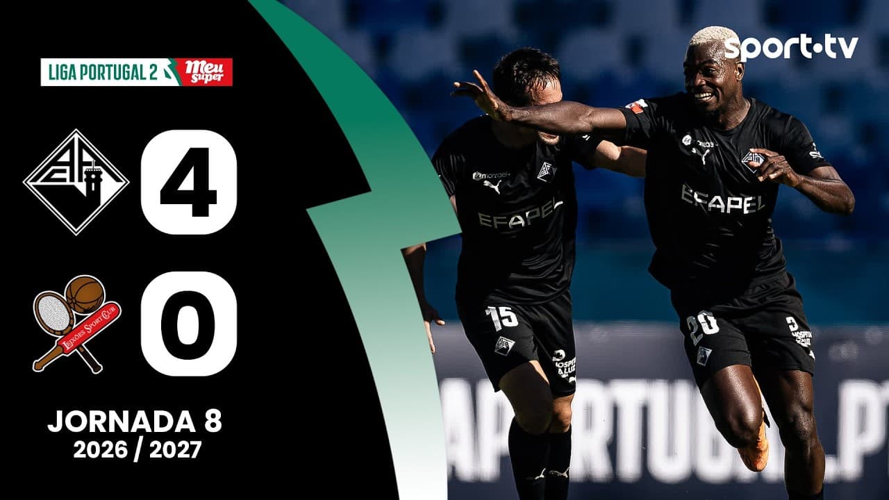 Resumo: A. Académica 4-0 Leixões - Liga Portugal Meu Super | sport tv thumbnail