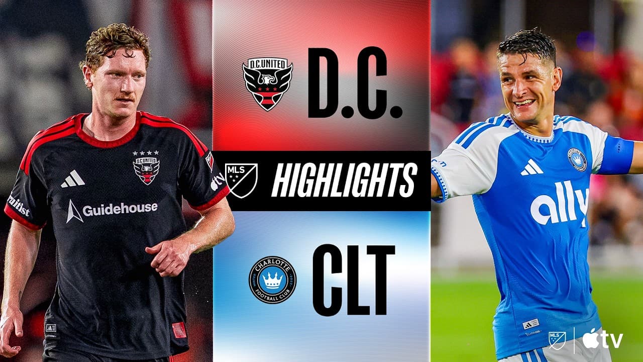 D.C. United vs. Charlotte FC | Full Match Highlights | Westwood BANGER! thumbnail
