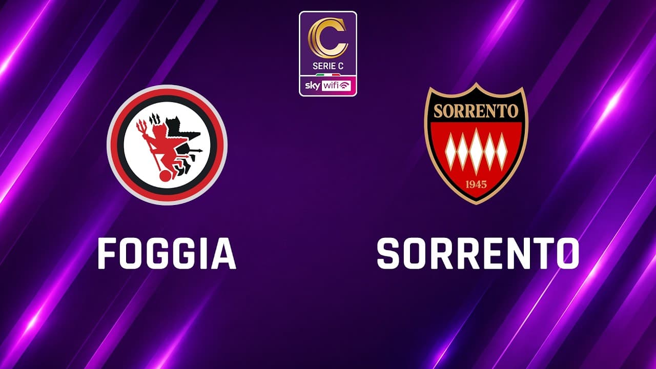 Foggia - Sorrento 2-0 | Gli Highlights | 7ª giornata di Serie C Sky Wifi 2026/2027 thumbnail