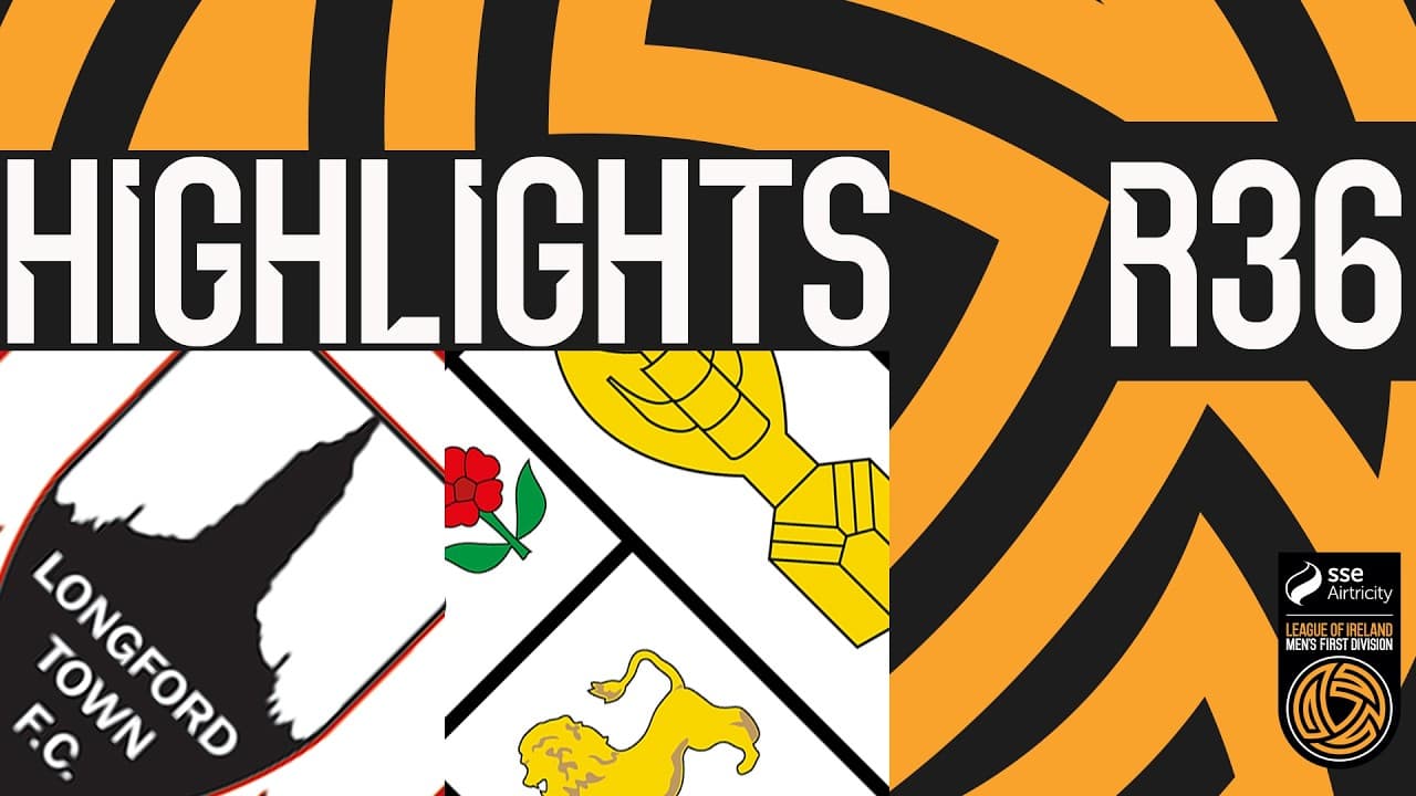 Longford Town 1-0 Athlone Town | SSE Airtricity Men's First Division | HIGHLIGHTS thumbnail