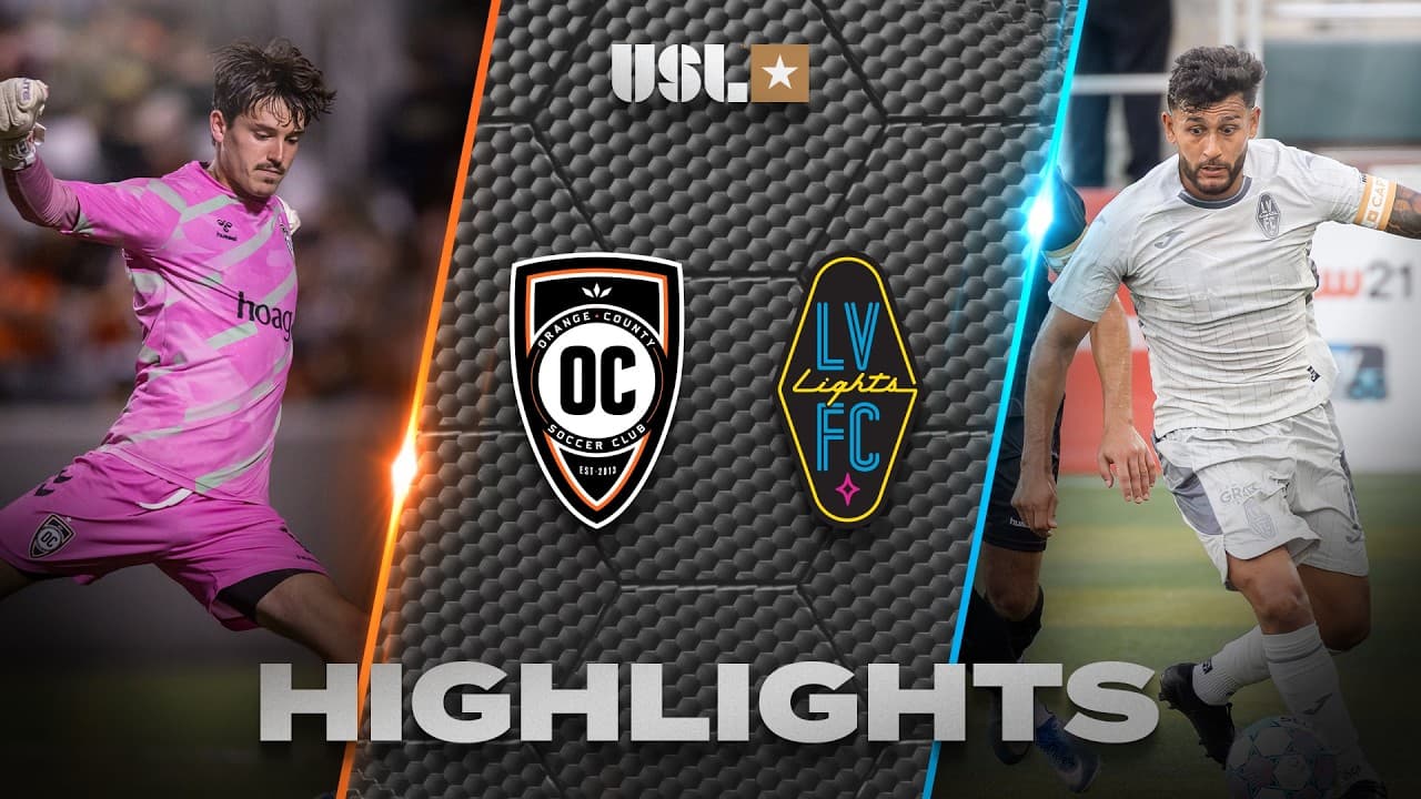 9.12.2026 | Orange County SC vs. Las Vegas Lights FC - Game Highlights thumbnail