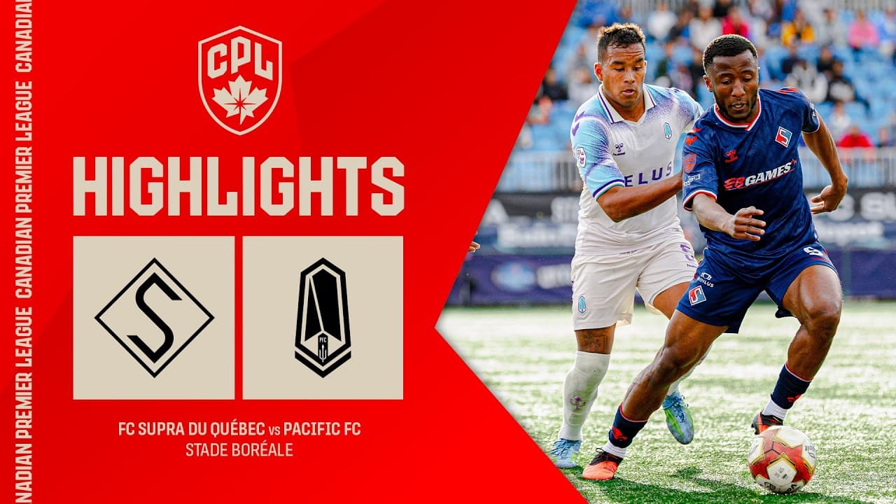 HIGHLIGHTS: FC Supra du Québec vs. Pacific FC | October 04, 2026 thumbnail