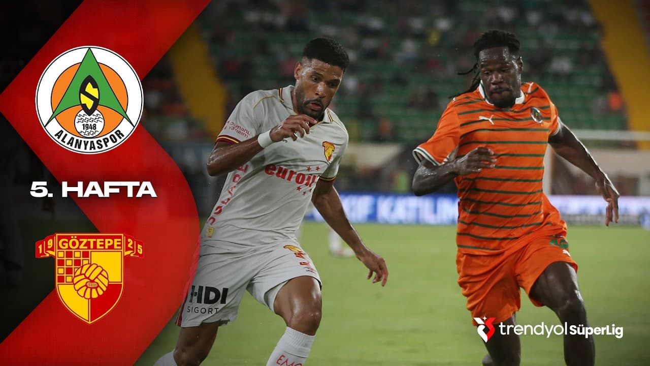 Alanyaspor - Göztepe - Highlights/Özet | Trendyol Süper Lig - 2026/27 thumbnail