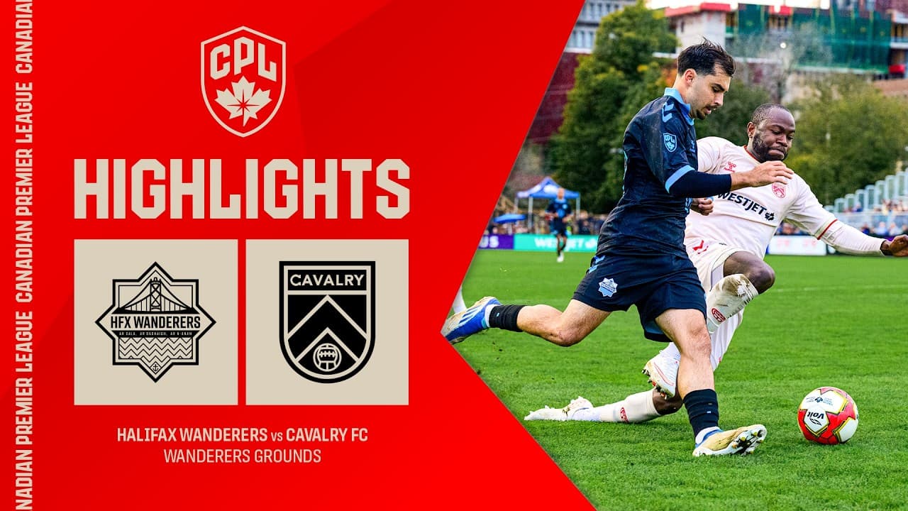 HIGHLIGHTS: Halifax Wanderers vs. Cavalry FC | October 12, 2026 thumbnail