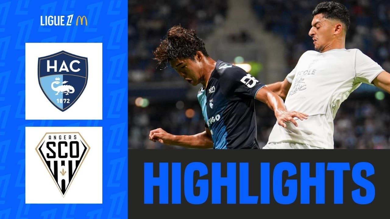 HAVRE AC - ANGERS SCO (0-0) | Week 4 - Ligue 1 McDonald's 26/27 thumbnail
