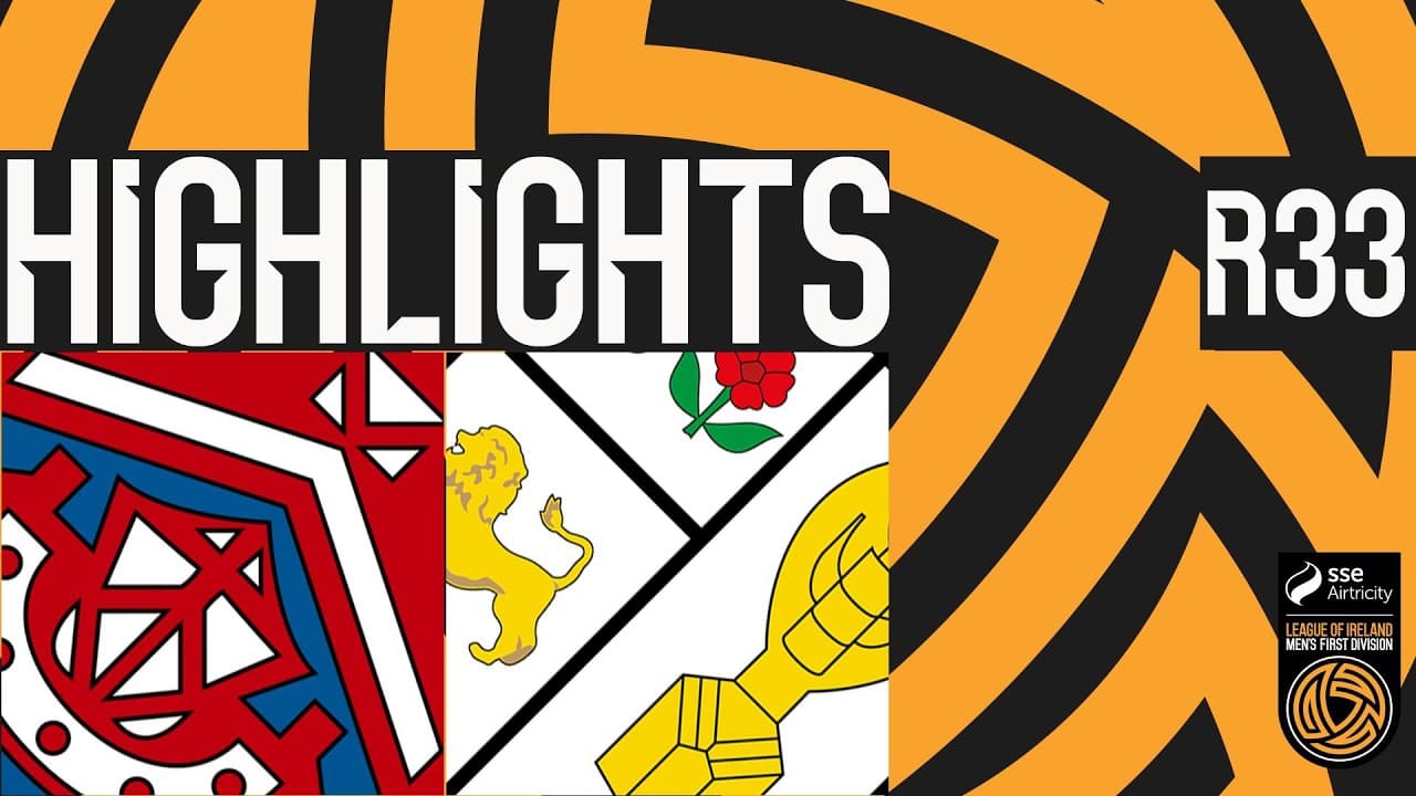 Cobh Ramblers 3-3 Athlone Town | SSE Airtricity Men's First Division Highlights thumbnail