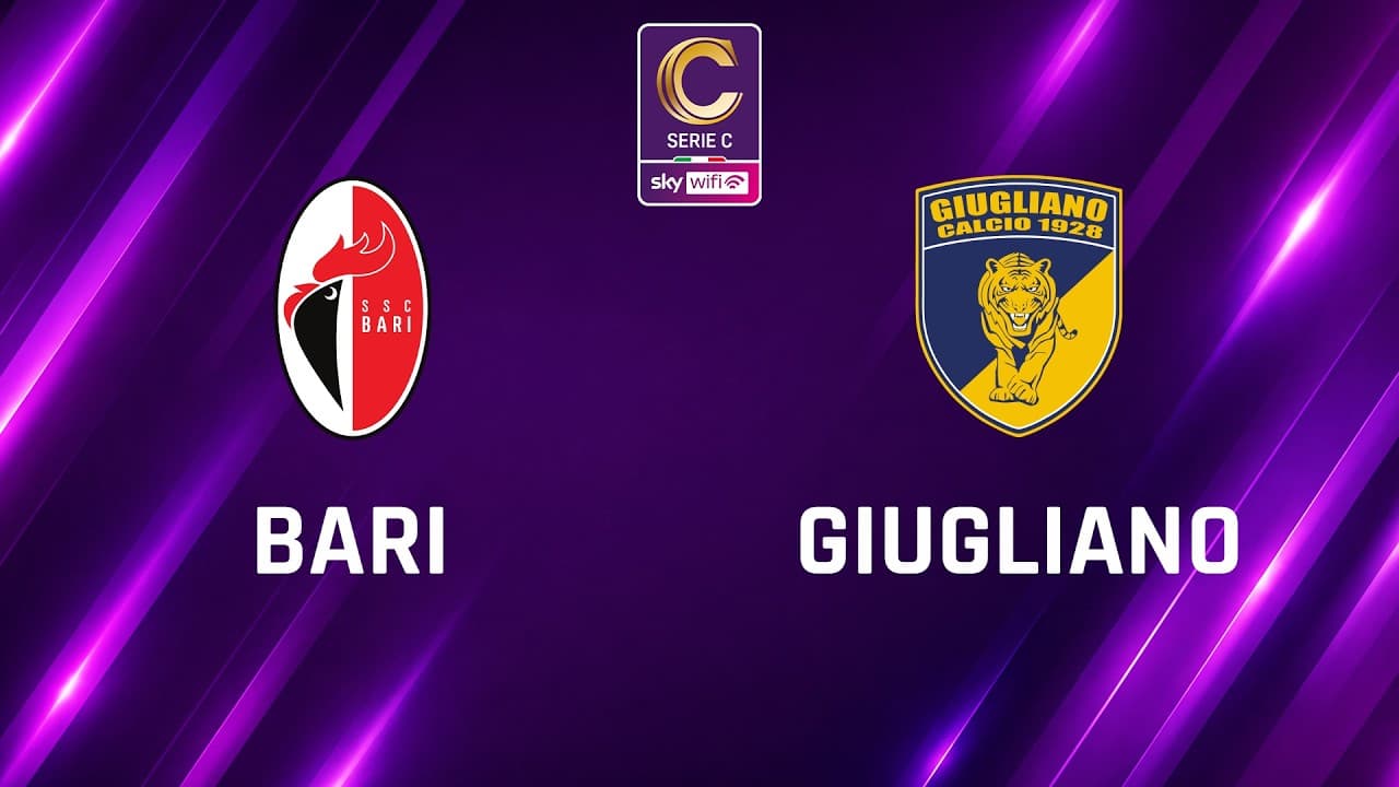 Bari - Giugliano 2-0 | Gli Highlights | 9ª giornata di Serie C Sky Wifi 2026/2027 thumbnail
