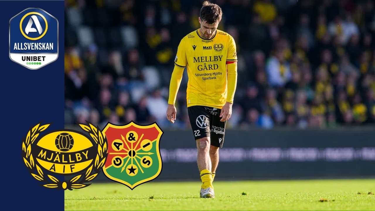 Mjällby AIF - GAIS (0-3) | Höjdpunkter thumbnail