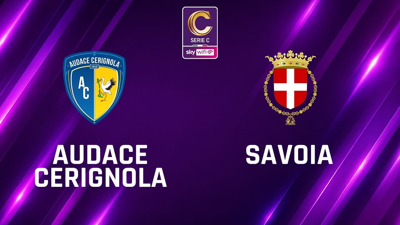 Audace Cerignola - Savoia 4-0 | Gli Highlights | 10ª giornata di Serie C Sky Wifi 2026/2027 thumbnail