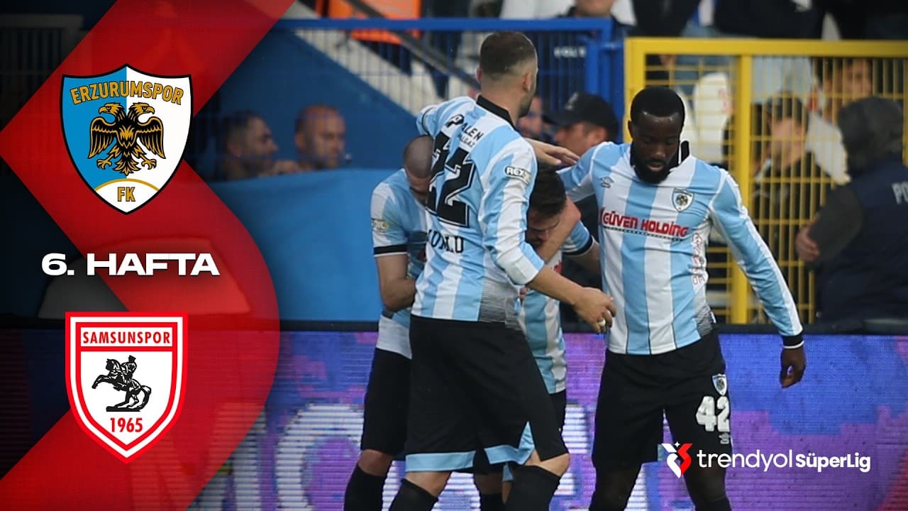 Erzurumspor FK - Samsunspor - Highlights/Özet | Trendyol Süper Lig - 2026/27 thumbnail