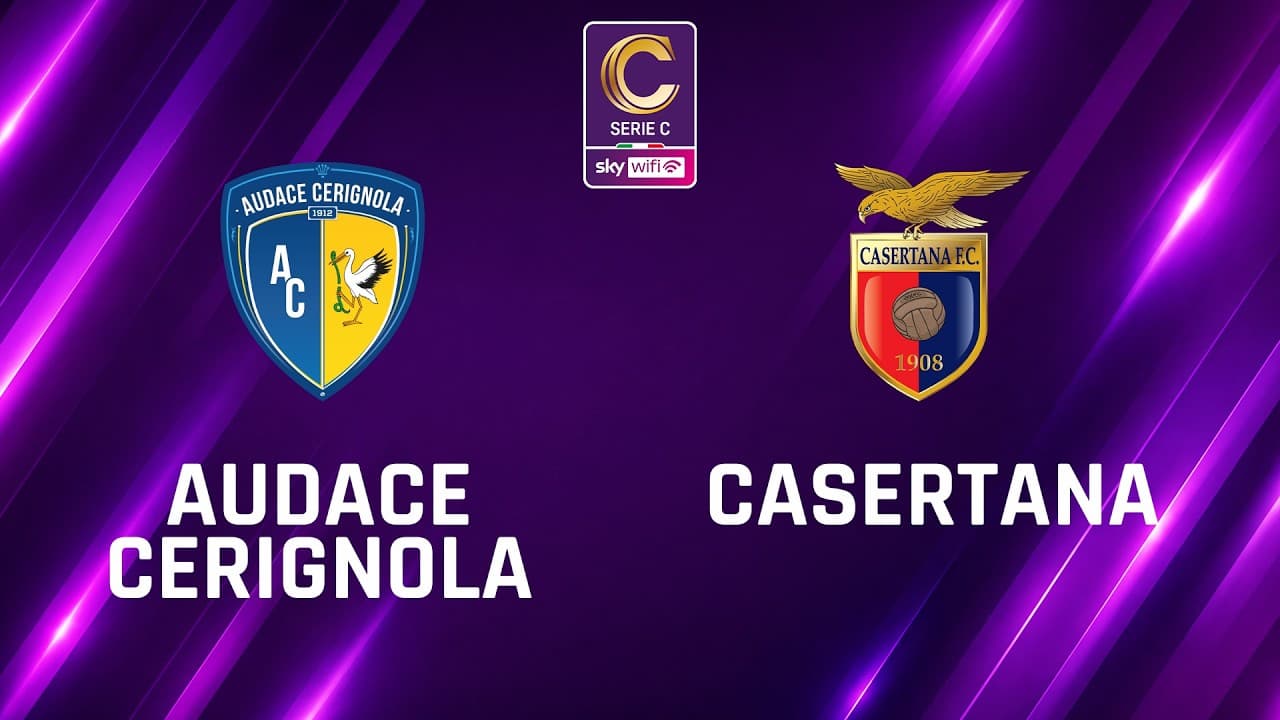 Audace Cerignola - Casertana 0-0 | Gli Highlights | 6ª giornata di Serie C Sky Wifi 2026/2027 thumbnail
