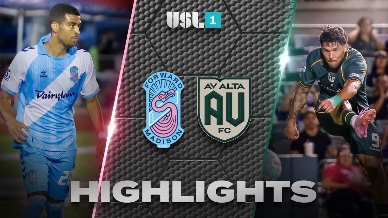 9.19.2026 | Forward Madison FC vs. AV Alta FC - USL League One Game Highlights thumbnail