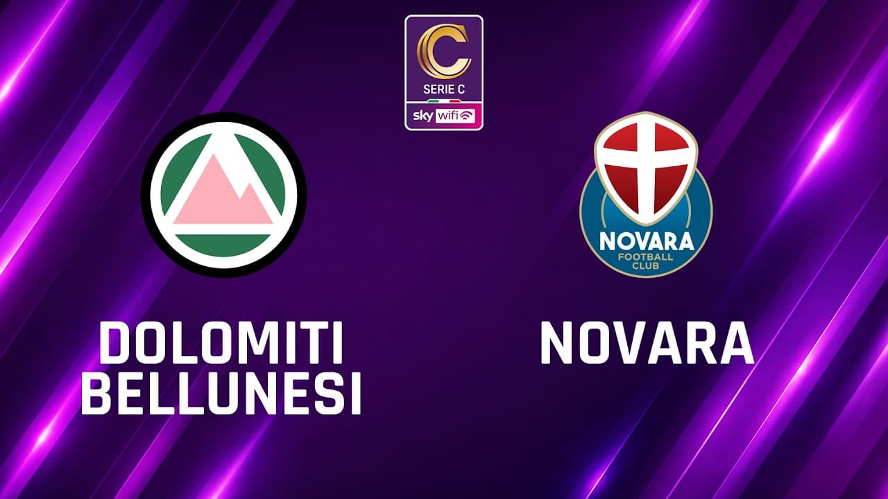 Dolomiti Bellunesi - Novara 1-2 | Gli Highlights | 8ª giornata di Serie C Sky Wifi 2026/2027 thumbnail