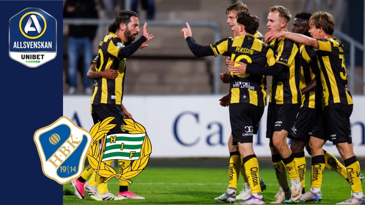 Halmstads BK - Hammarby IF (0-1) | Höjdpunkter thumbnail