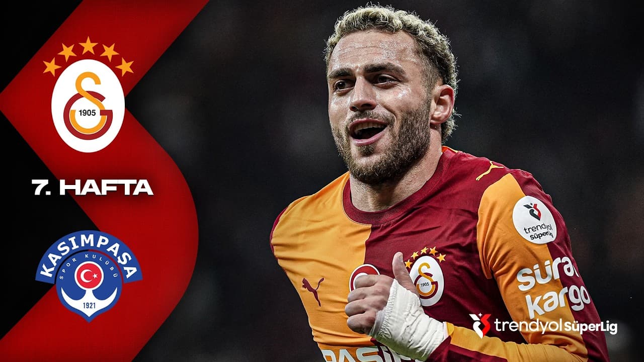 Galatasaray - Kasımpaşa - Highlights/Özet | Trendyol Süper Lig - 2026/27 thumbnail