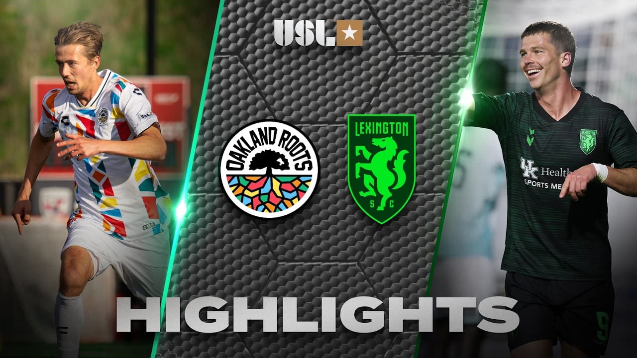 9.12.2026 | Oakland Roots SC vs. Lexington SC - Game Highlights thumbnail