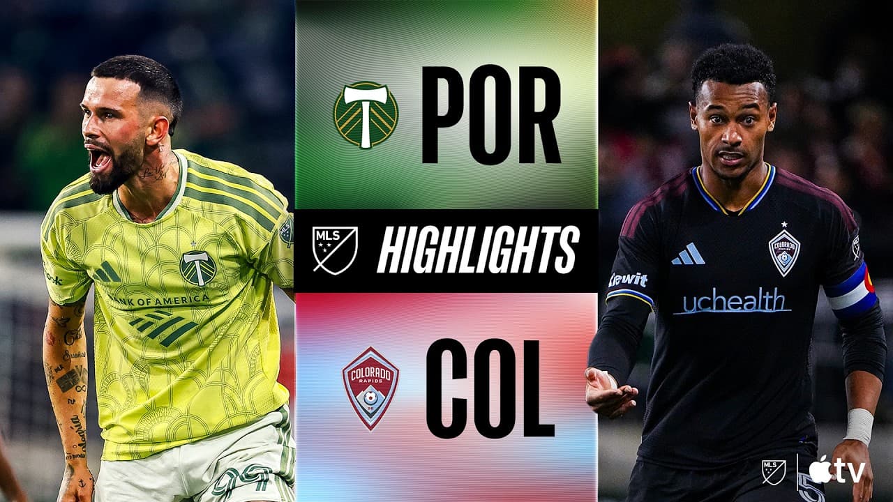 Portland Timbers vs. Colorado Rapids | Full Match Highlights | PENALTY VAR DRAMA! thumbnail