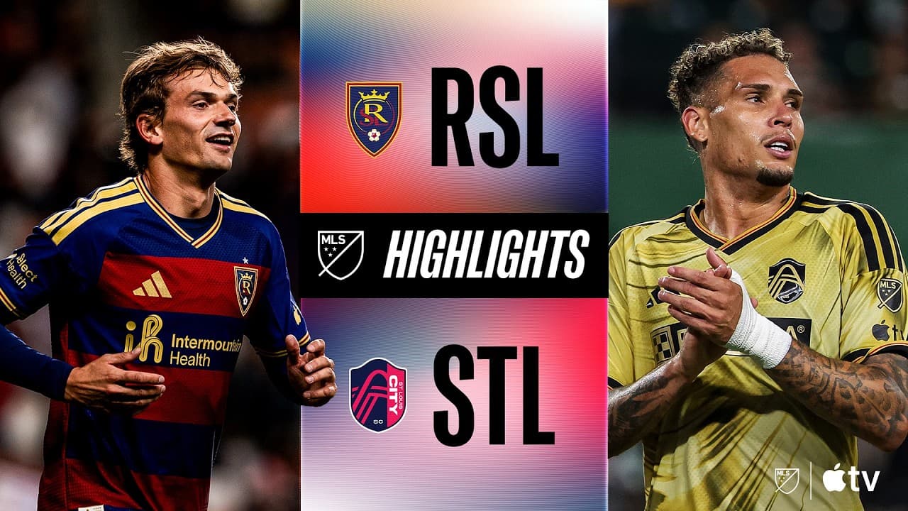 Real Salt Lake vs. St. Louis CITY SC | Full Match Highlights | Solans BRACE! thumbnail