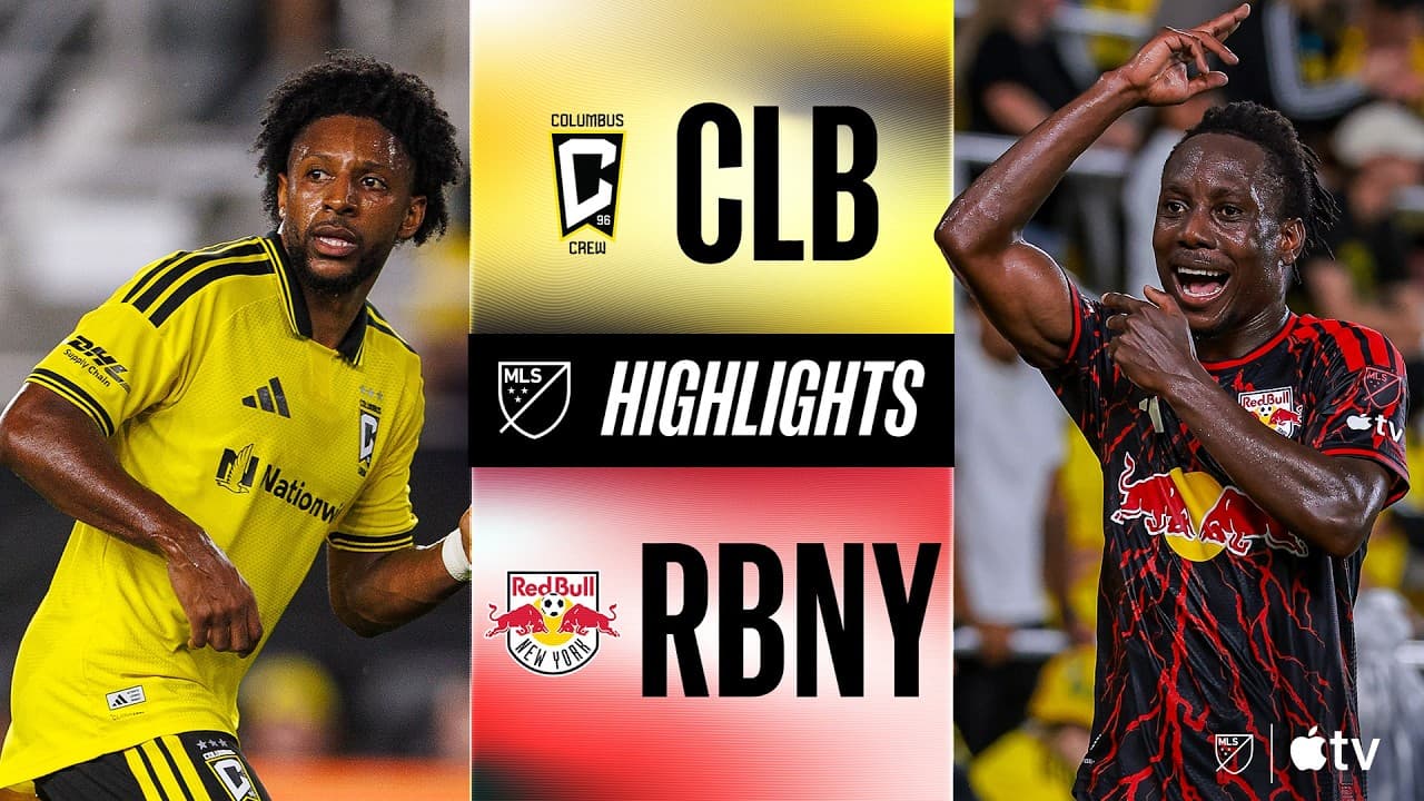Columbus Crew vs. Red Bull New York | Full Match Highlights | LATE DRAMA! thumbnail