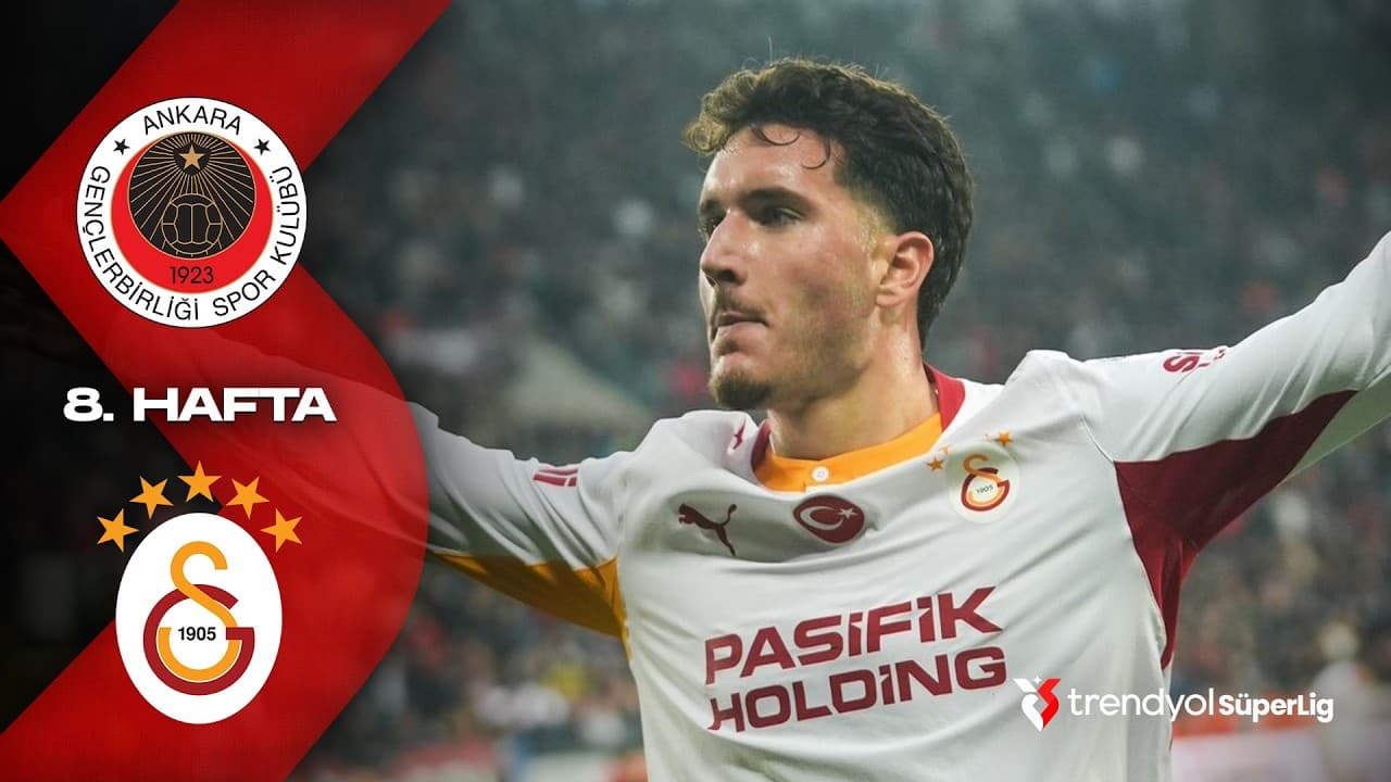 Gençlerbirliği - Galatasaray - Highlights/Özet | Trendyol Süper Lig - 2026/27 thumbnail