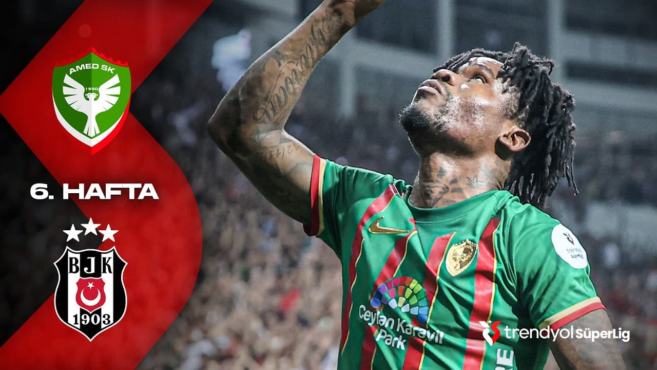 Amed SF - Beşiktaş - Highlights/Özet | Trendyol Süper Lig - 2026/27 thumbnail