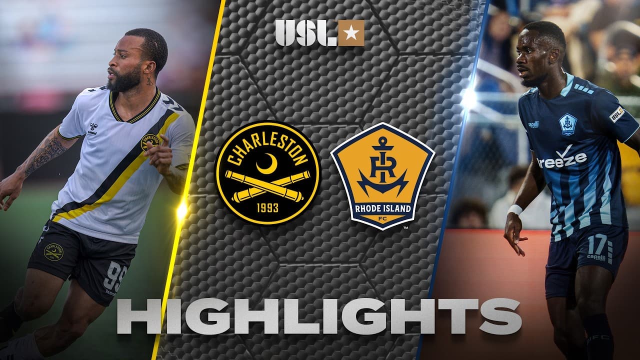 9.26.2026 | Charleston Battery vs. Rhode Island FC - USL Championship Game Highlights thumbnail