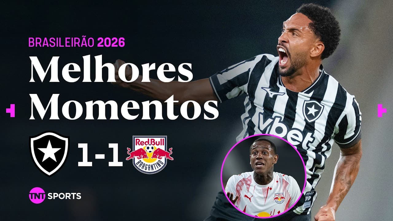 GOL CONTRA BIZARRO, EXPULSÃO E WALLACE YAN CHORA! BOTAFOGO 1 X 1 BRAGANTINO thumbnail