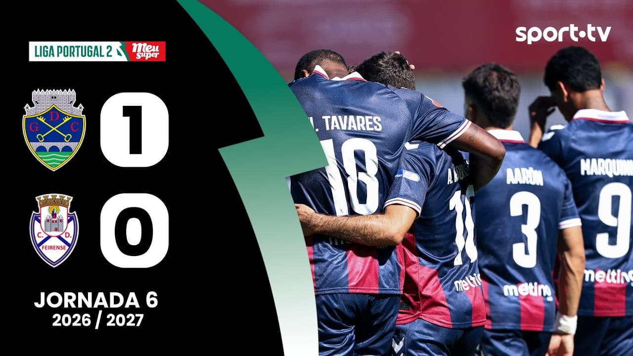 Resumo: Chaves 1-0 Feirense - Liga Portugal Meu Super | sport tv thumbnail