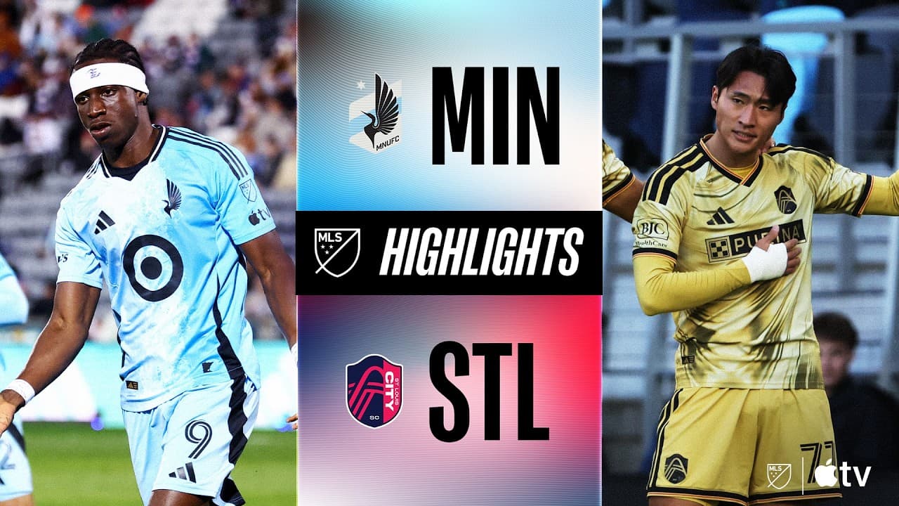 Minnesota United vs. St. Louis CITY SC | Full Match Highlights | 3-Goal Comeback Win! thumbnail