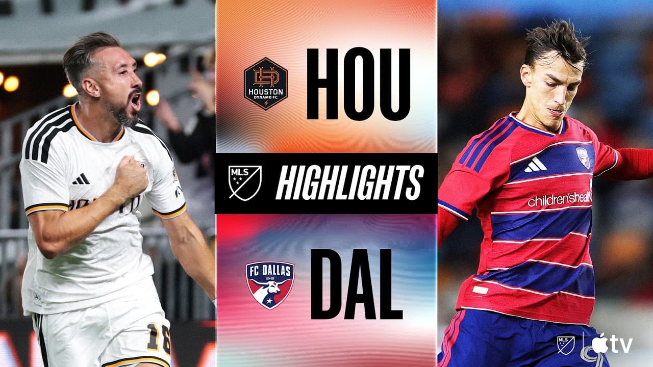 Houston Dynamo FC vs. FC Dallas | Full Match Highlights | Texas Derby Drama! thumbnail
