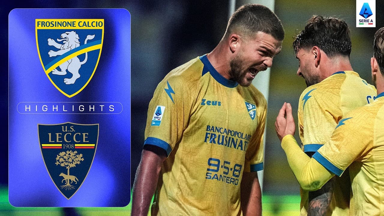 Frosinone Continue Winning Streak On Home Soil! | FROSINONE-LECCE | HIGHLIGHTS | Serie A 2026/27 thumbnail