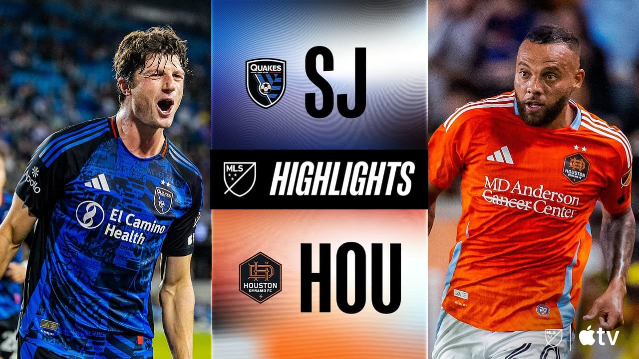 San Jose Earthquakes vs. Houston Dynamo FC | Full Match Highlights | DEFENSIVE BATTLE! thumbnail