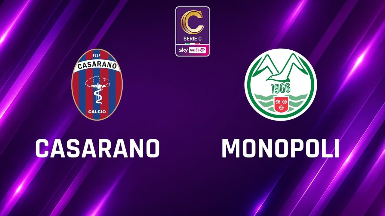 Casarano - Monopoli 0-1 | Gli Highlights | 7ª giornata di Serie C Sky Wifi 2026/2027 thumbnail