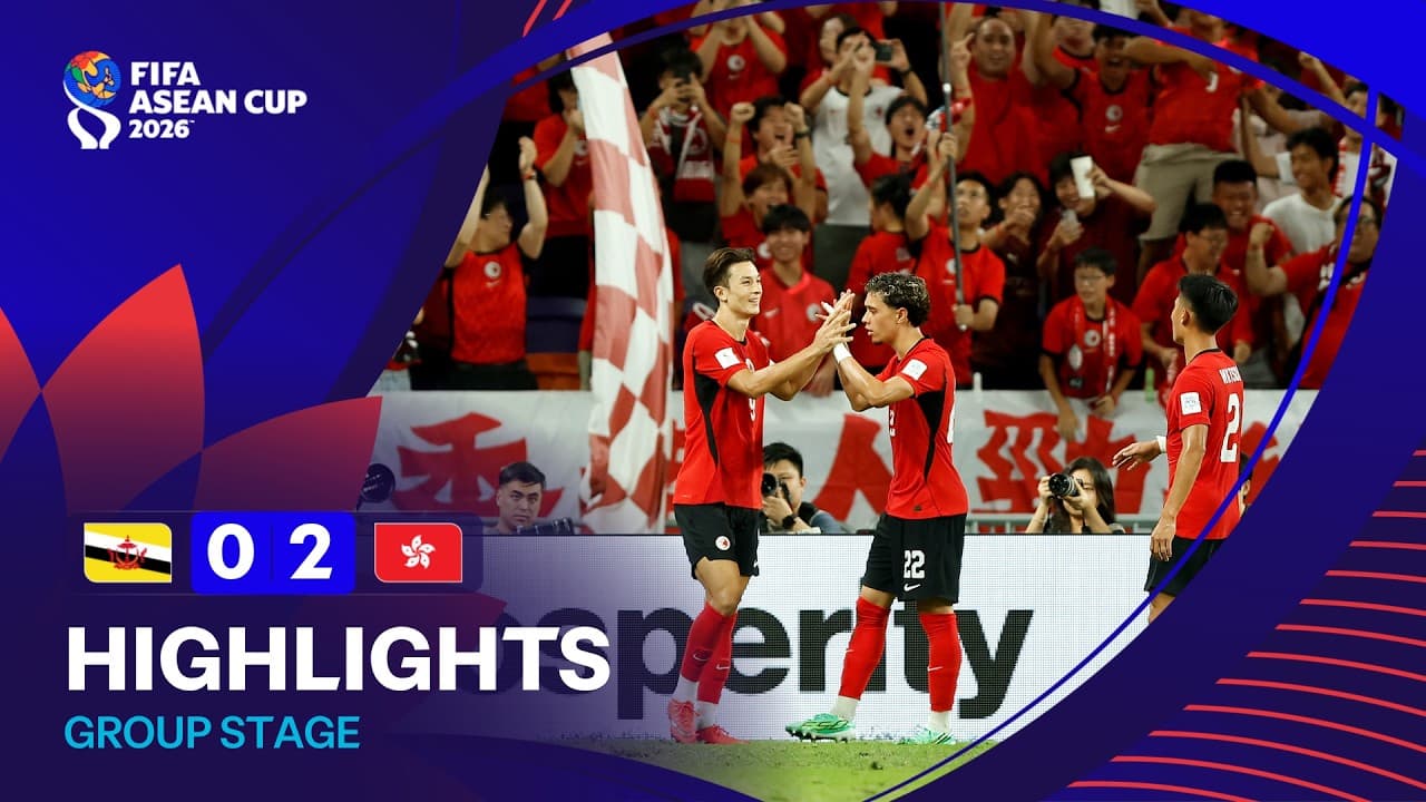 HIGHLIGHTS | Brunei Darussalam vs Hong Kong, China | FIFA ASEAN Cup 2026™ thumbnail