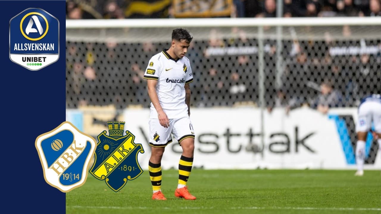 Halmstads BK - AIK (2-1) | Höjdpunkter thumbnail