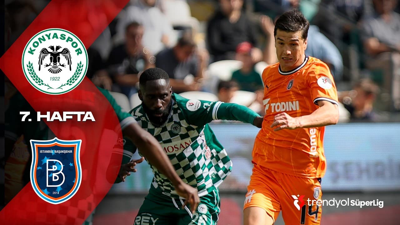 Konyaspor - Başakşehir - Highlights/Özet | Trendyol Süper Lig - 2026/27 thumbnail