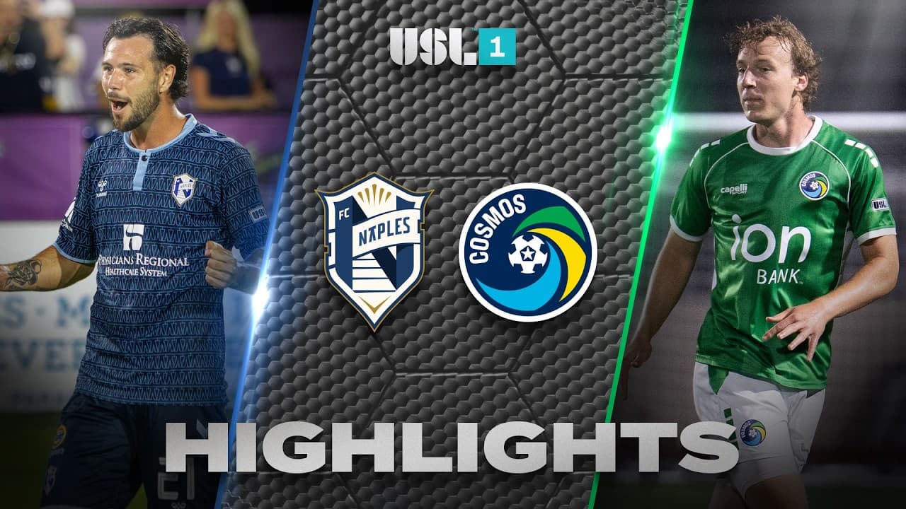 10.3.2026 | FC Naples vs. New York Cosmos - USL League One Game Highlights thumbnail