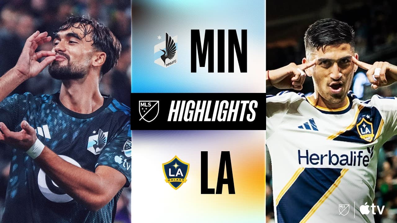 Minnesota United vs. LA Galaxy | Full Match Highlights | 5-Goal Battle! thumbnail