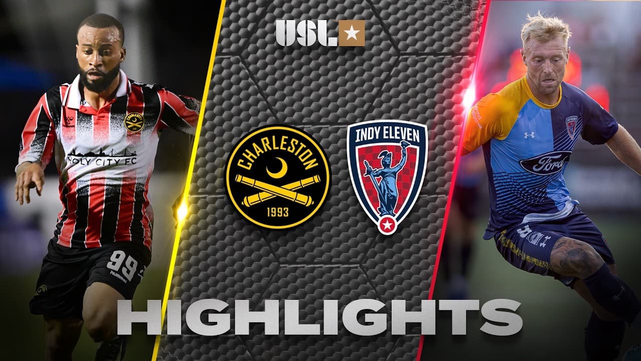 10.24.2026 | Charleston Battery vs. Indy Eleven - USL Championship Game Highlights thumbnail