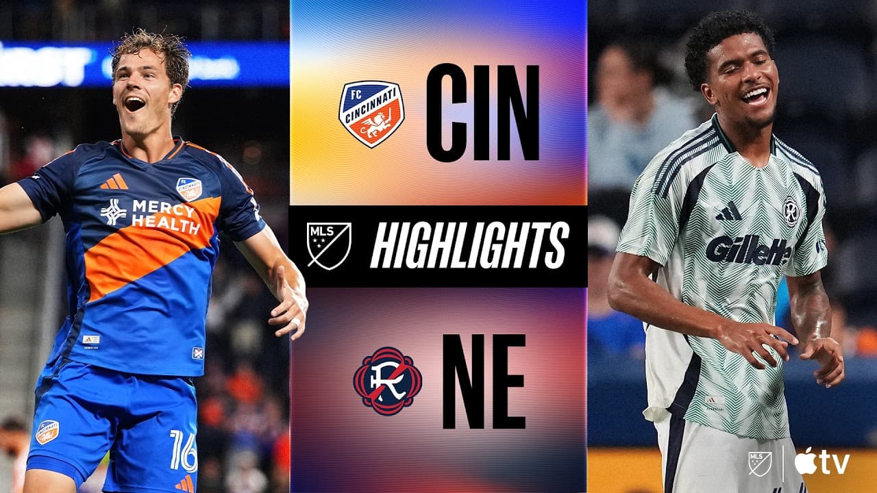 FC Cincinnati vs. New England Revolution | Full Match Highlights | Dor Turgeman Two-Goal Boost! thumbnail
