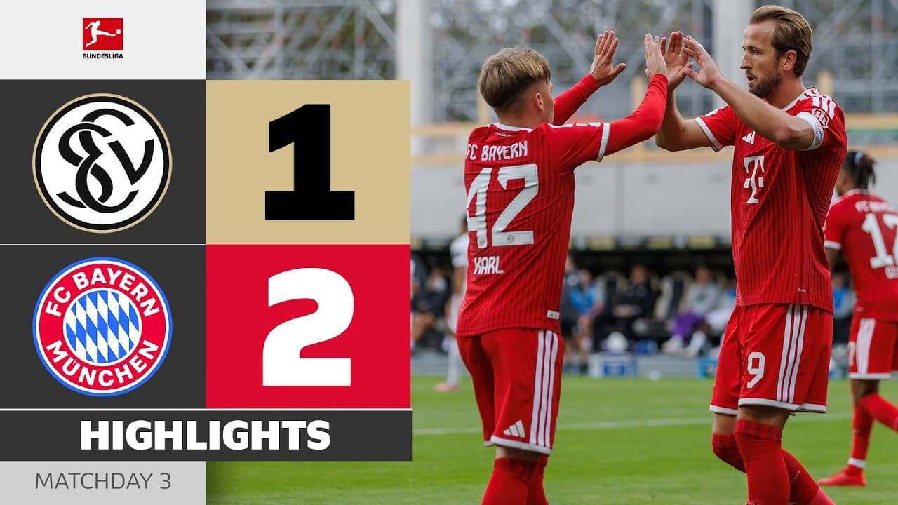 Important Win for Bayern | SV ELVERSBERG - FC BAYERN | Highlights | Matchday 3 – Bundesliga 2026/27 thumbnail