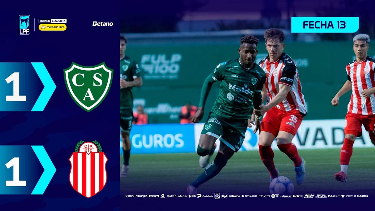 SARMIENTO 1 - 1 BARRACAS CENTRAL | Resumen del partido | #TorneoMercadoLibre Clausura 2026 🏆 thumbnail