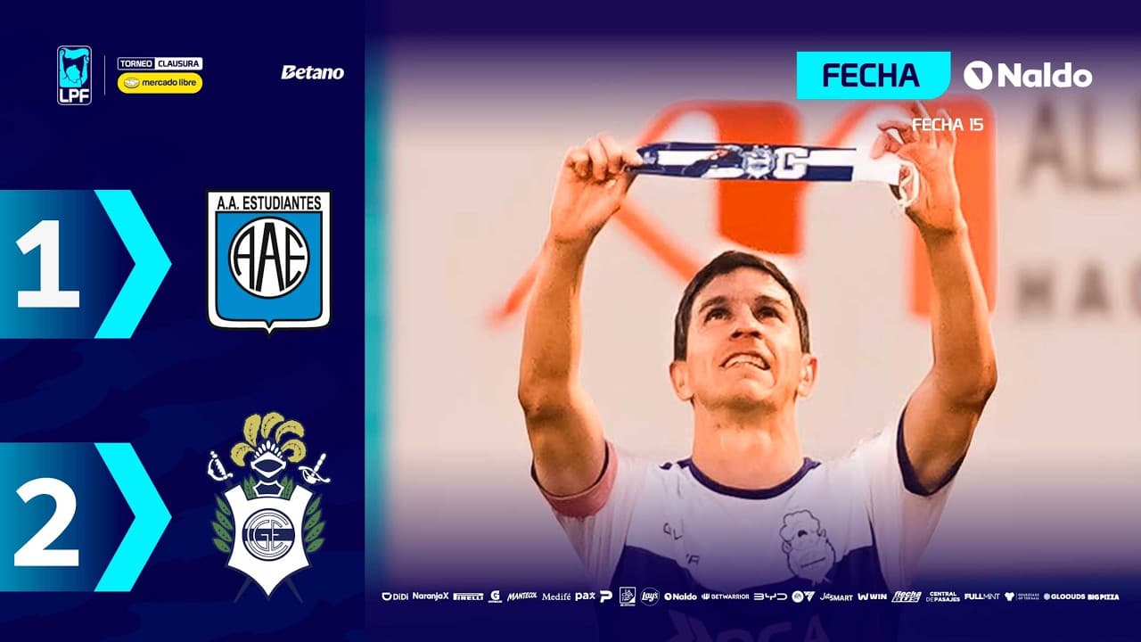 ESTUDIANTES RC 1 - 2 GIMNASIA LP | Resumen del partido | #TorneoMercadoLibre Clausura 2026 🏆 thumbnail