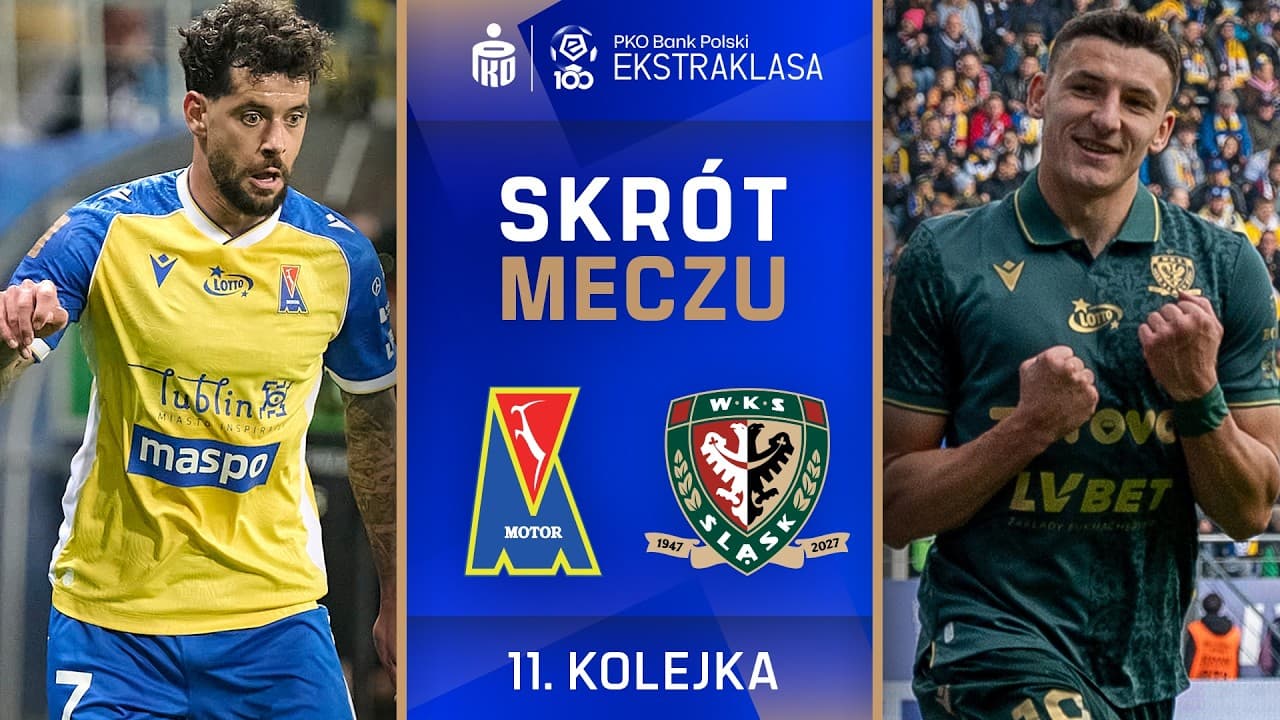 Motor Lublin - Śląsk Wrocław | SKRÓT | Ekstraklasa 2026/27 thumbnail