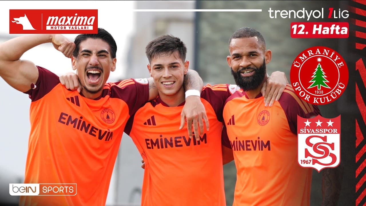 Ümraniyespor - Sivasspor | 12. Hafta Maç ÖZETİ | Trendyol 1. Lig - 2026/27 thumbnail