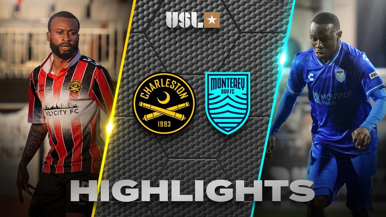 9.19.2026 | Charleston Battery vs. Monterey Bay FC - USL Championship Game Highlights thumbnail