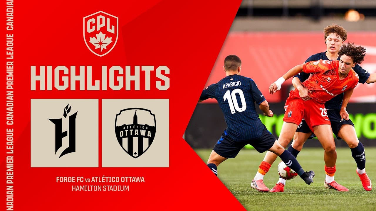 HIGHLIGHTS: Forge FC vs. Atlético Ottawa | September 12, 2026 thumbnail